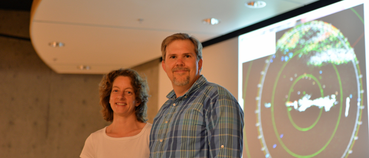 Ken Otter and Isobel Hartley