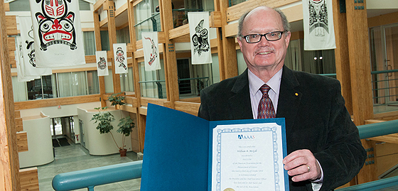 Dr. Bill McGill AAAS Award