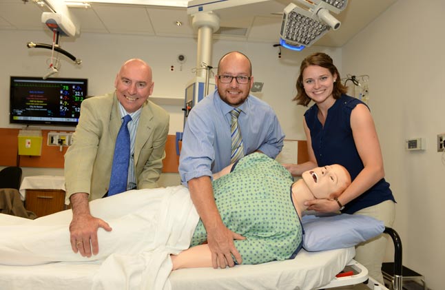 Dr. Paul Winwood, Dr. Rob Tower, and Dr. Heather Siemens