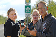 Shannon O'Keefe, Jacqueline Hollder, and Roy Rea