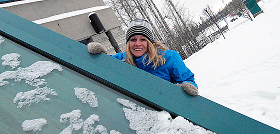 UNBC polar expert and student travelling to Antarctica with Students on Ice