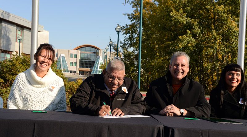 Signing of the Memorandum of Understanding