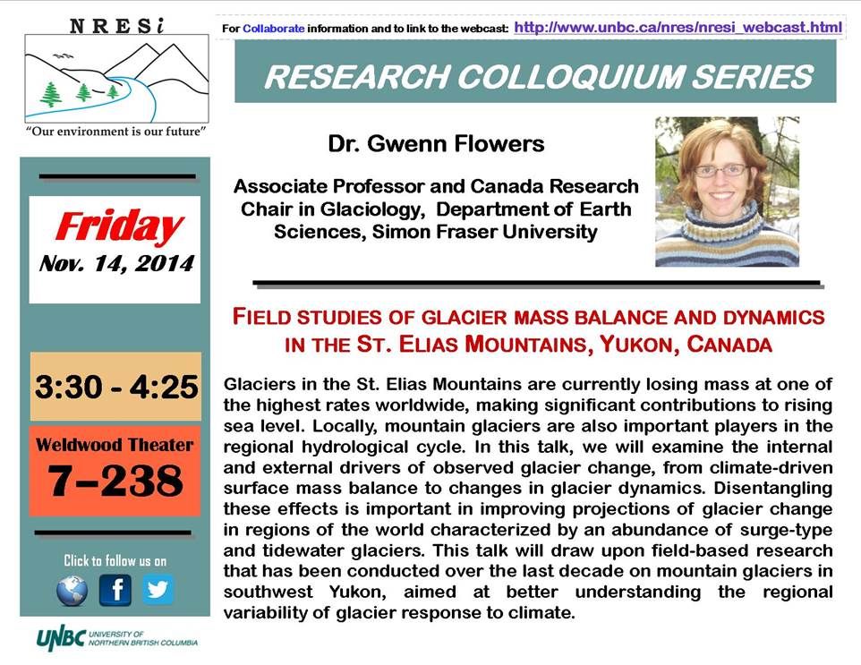 NRESi Colloquium, Nov 14, 2014