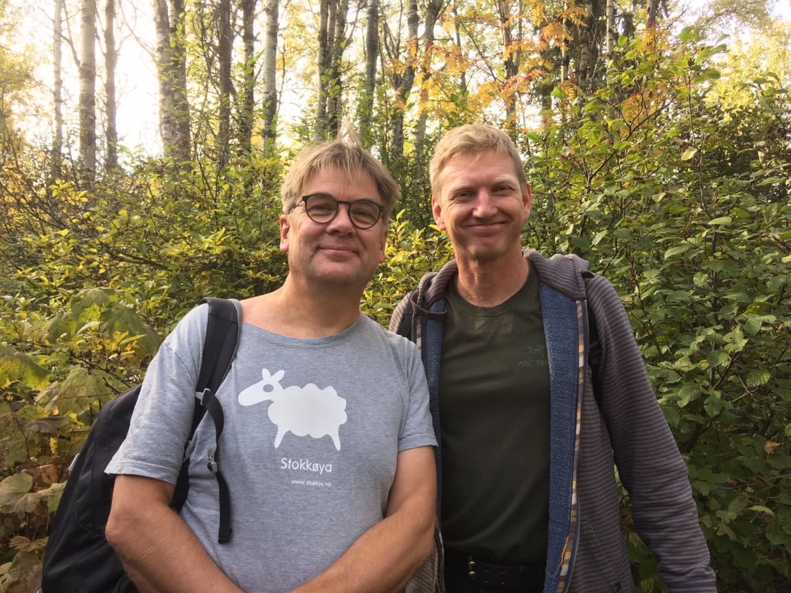 Drs. Olaf Stjernstrom and Ivar Holand