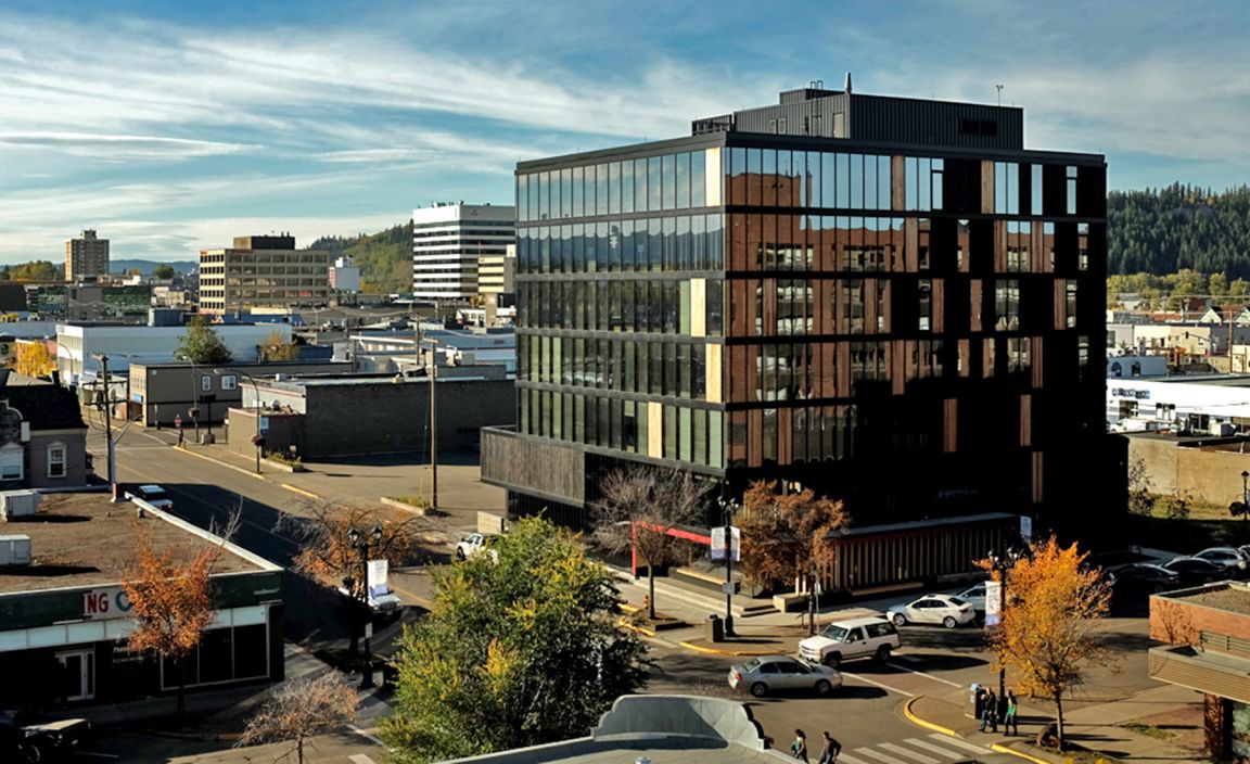 UNBC Wood Innovation and Design Centre in Prince George, BC