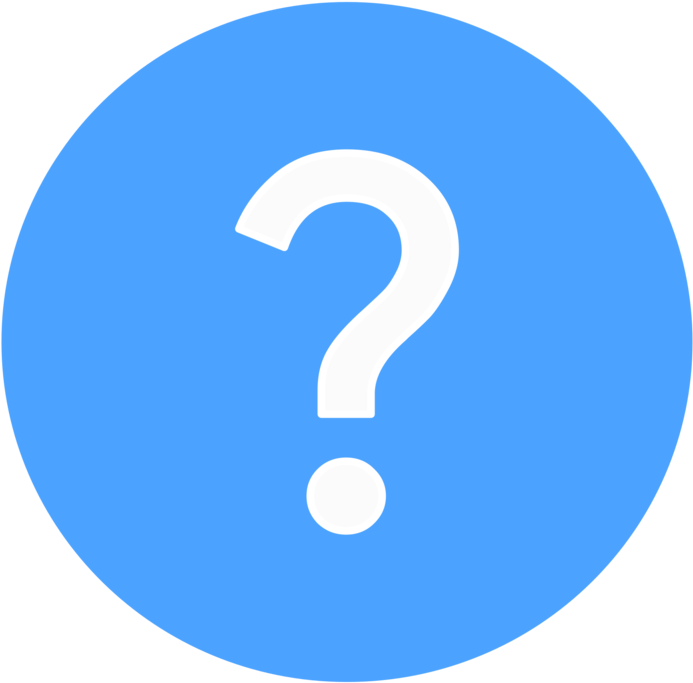 A blue question mark image.