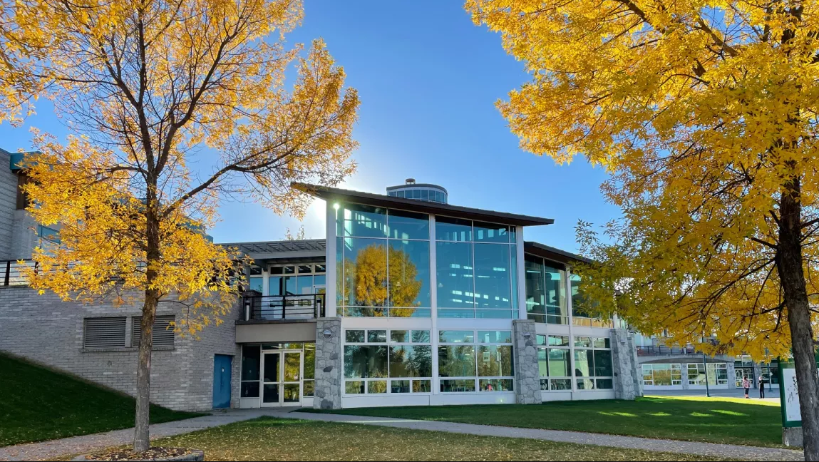 UNBC Campus in Fall 