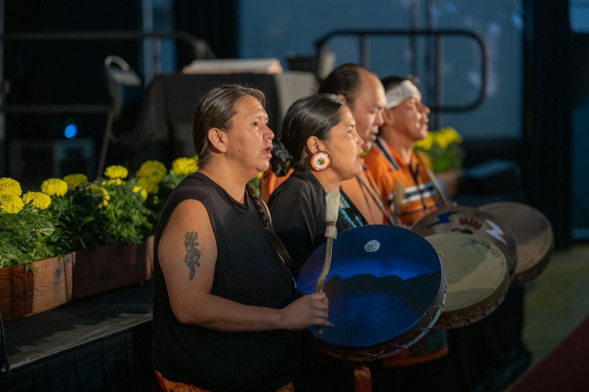 Ceremony 1 drummers