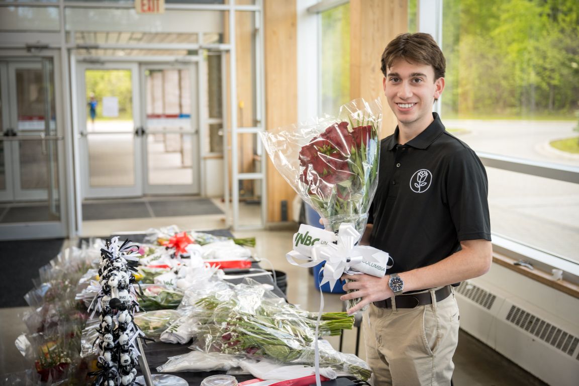 Flowers for graduates