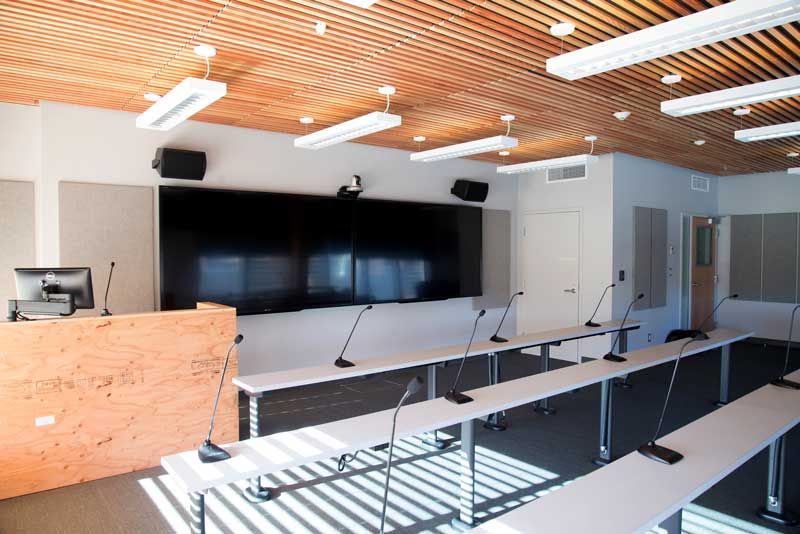 Classroom in the Wood Innovation and Design Centre