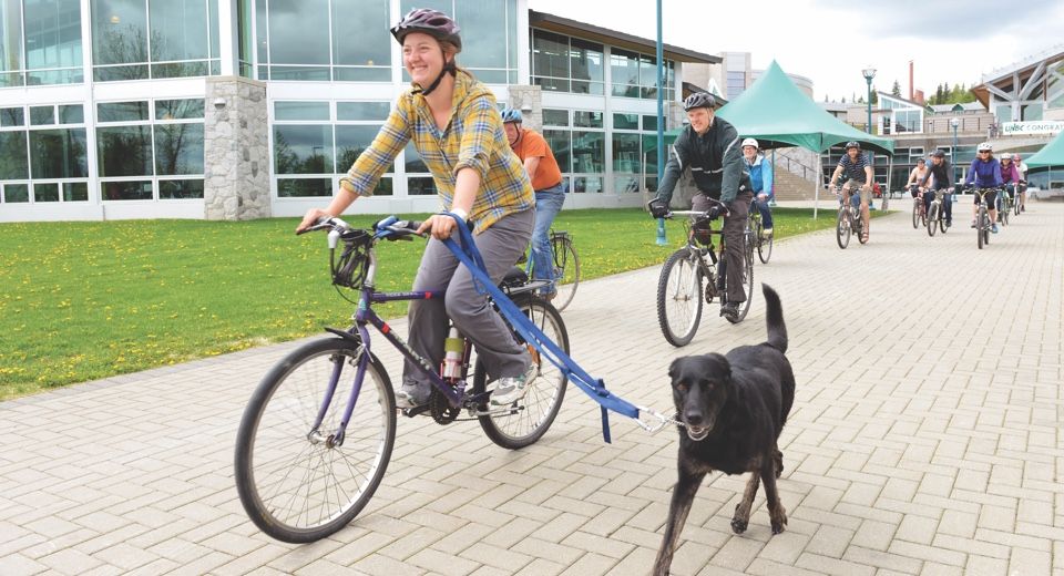 Cycling on campus