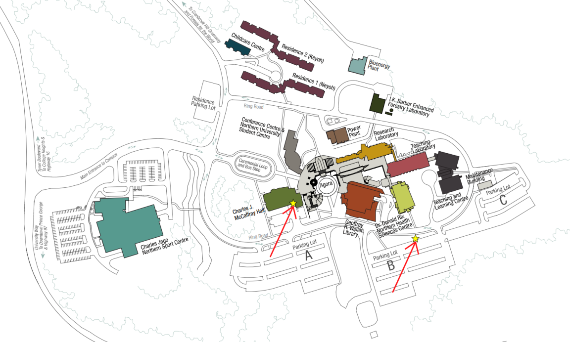 Location of EV Chargers