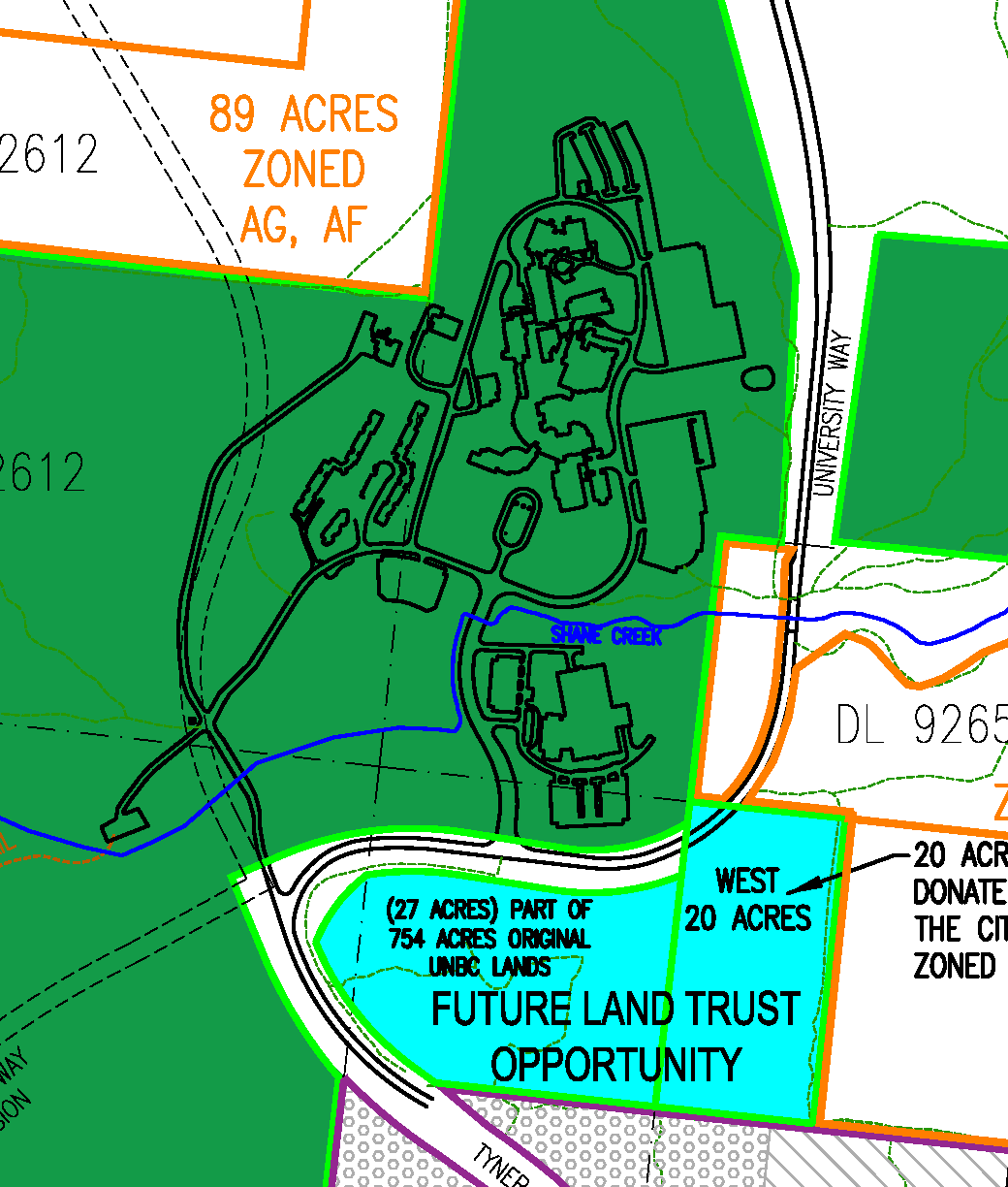 Land development map