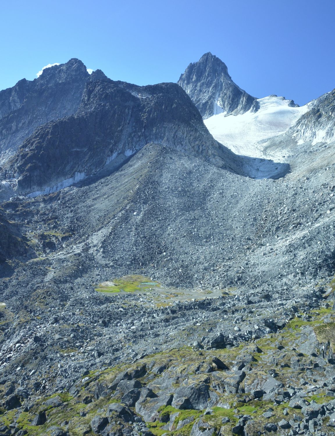 Former site of the cordilleran ice sheet