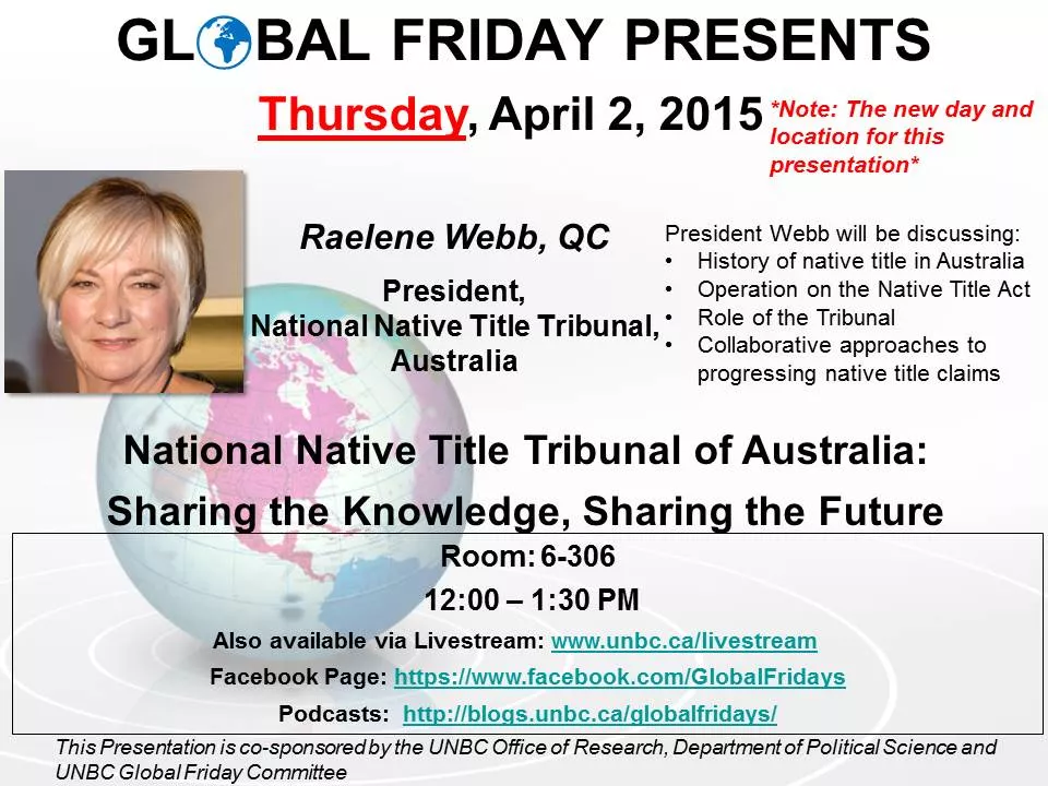 Global Friday Poster - April 2, 2015