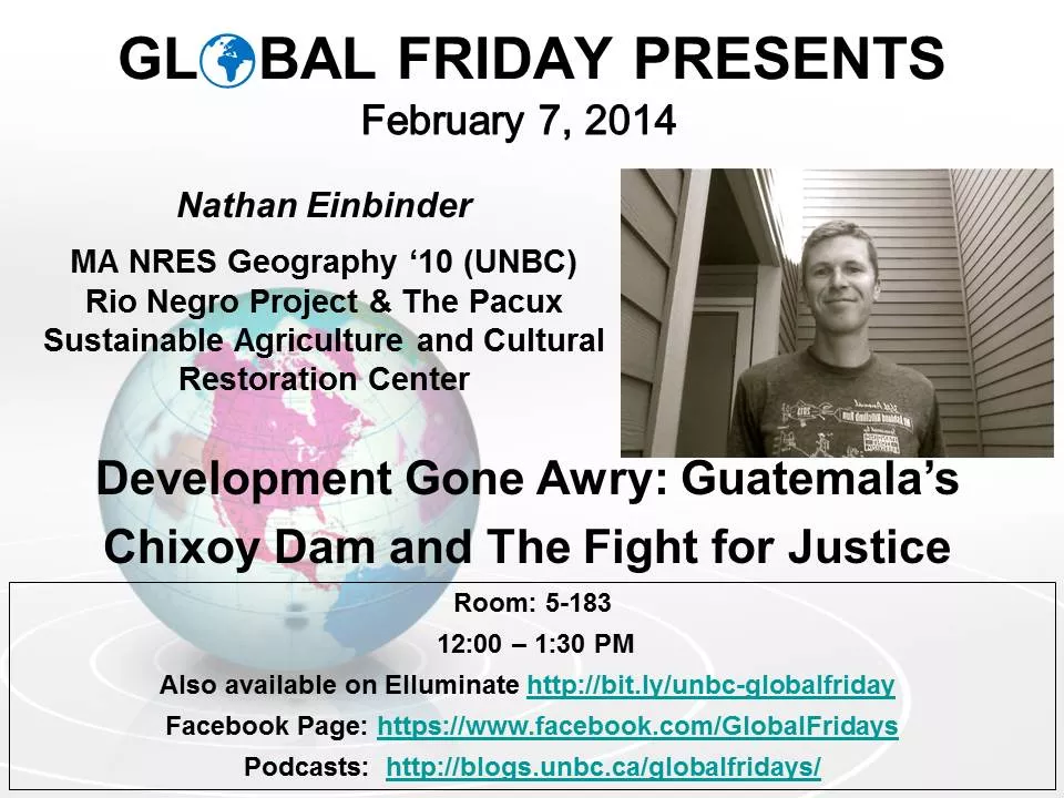 Global Friday Poster - February 7, 2014