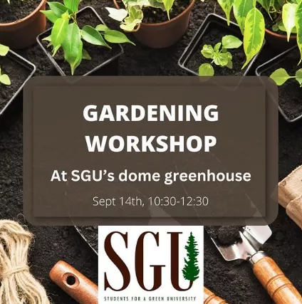 SGU workshops poster