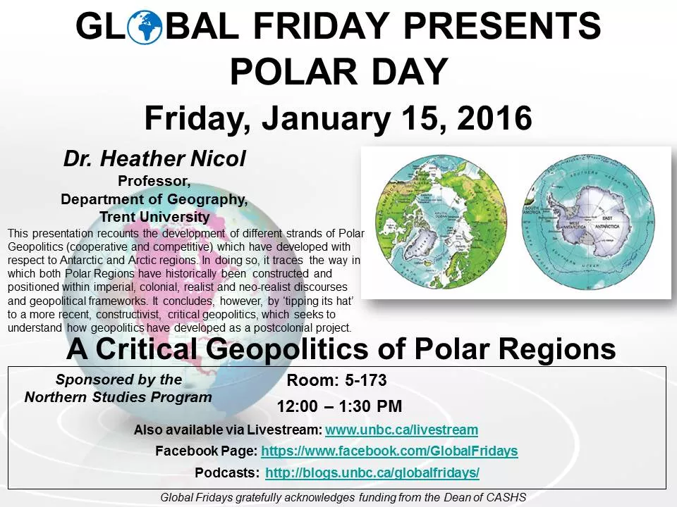 Global Friday Poster - January 15, 2016