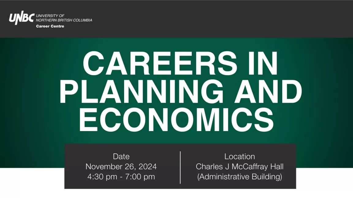 Careers in Planning and Economics