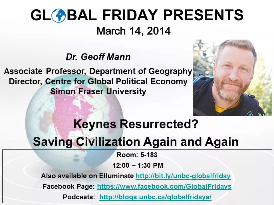 Global Friday Poster - March 14, 2014