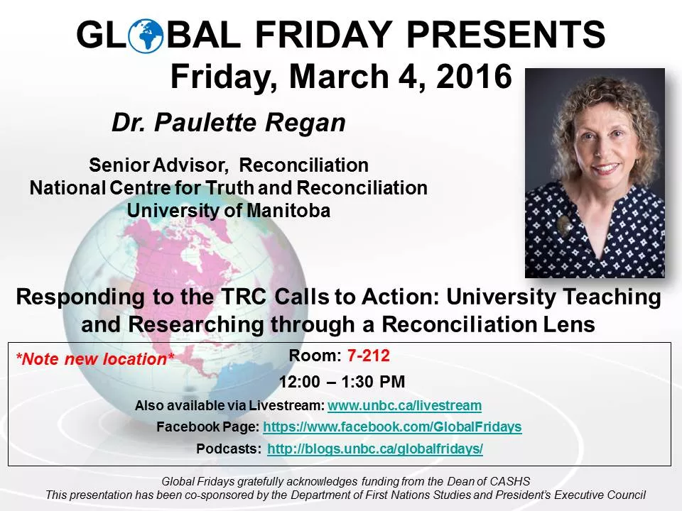 Global Friday Poster - March 4, 2016