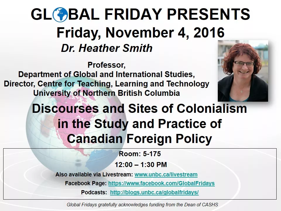 Global Friday Poster - November 4, 2016