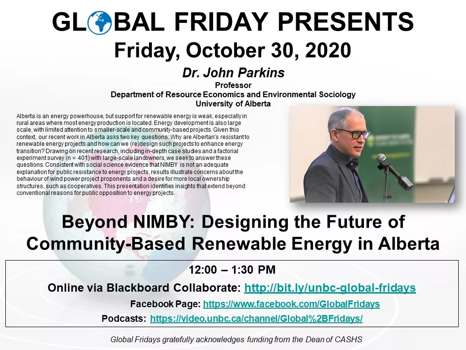 Global Friday Poster - October 30, 2020