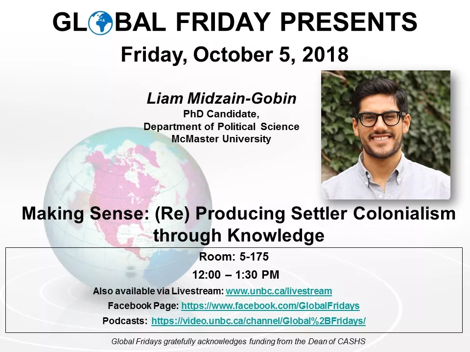 Global Friday Poster - October 5, 2018