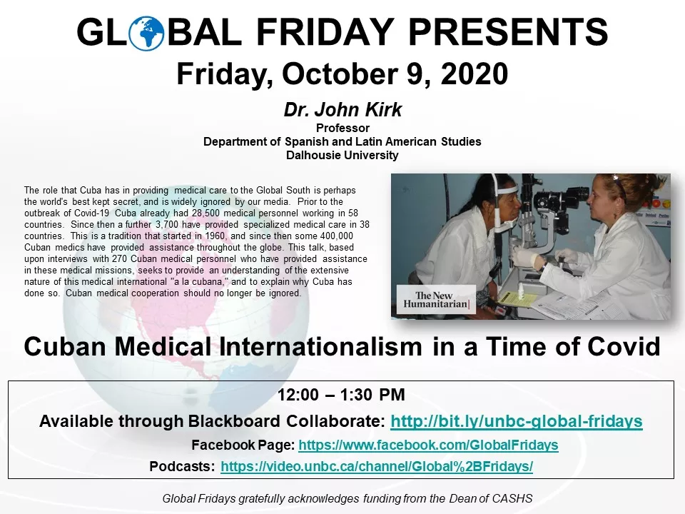 Global Friday Poster - October 9, 2020