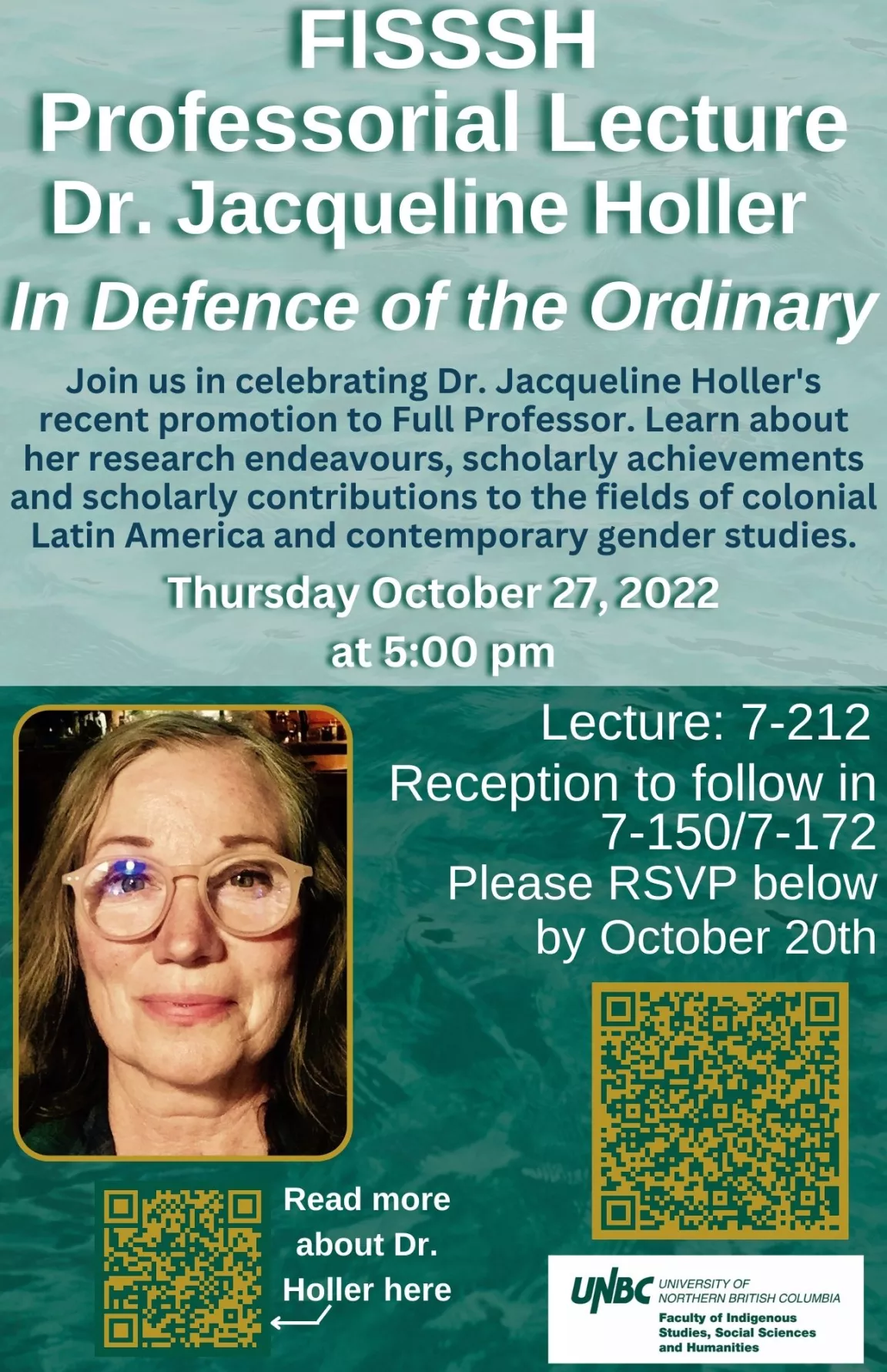 Event poster for In Defence of the Ordinary