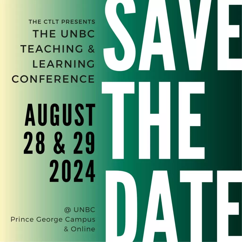 Save the date! Teaching and Learning Conference August 28-29, 2024!