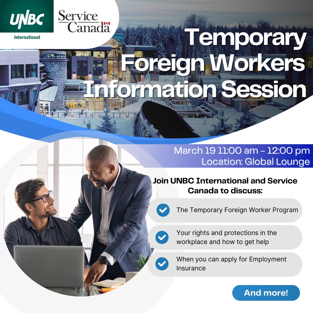 Temporary Foreign Worker Info Session Poster