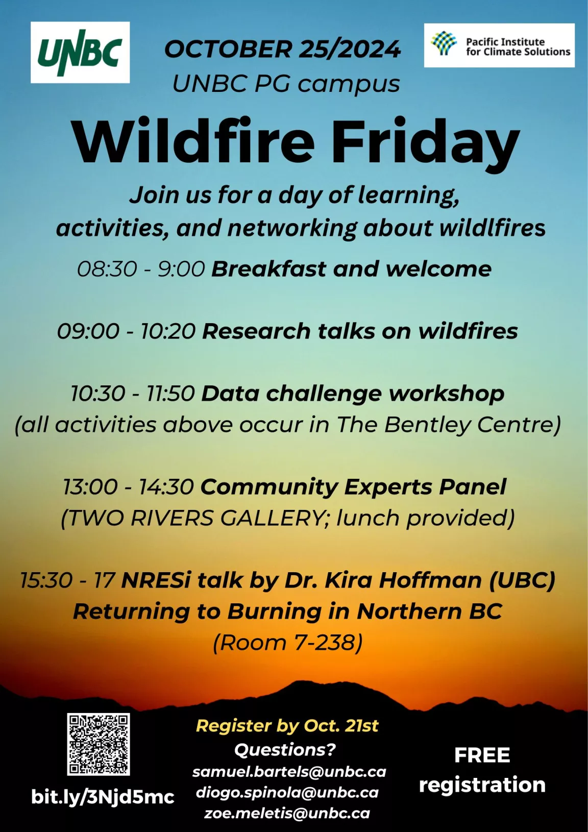 Wildfire Friday events