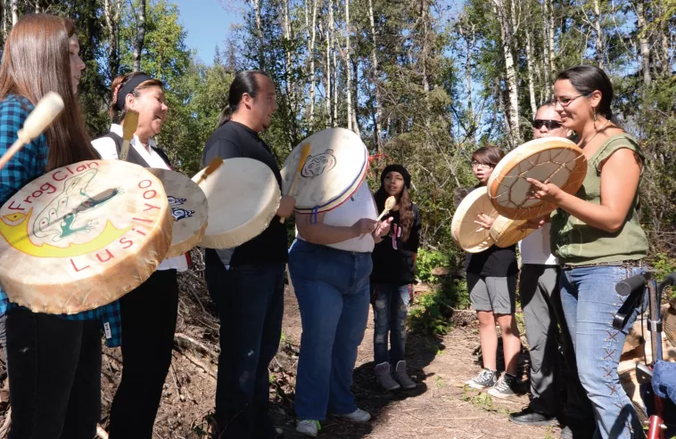 spring into transition drumming