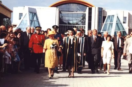 Queen Elizabeth II at UNBC