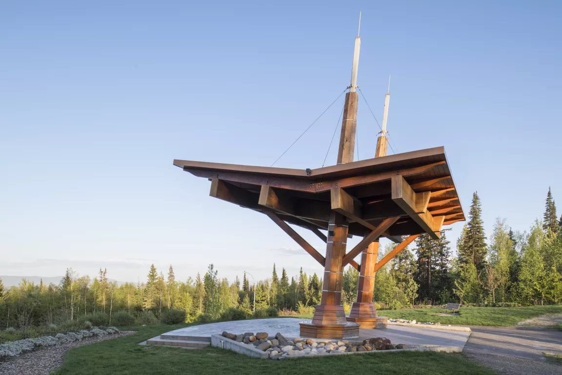 UNBC Prince George campus, Rotary Centennial Gazebo