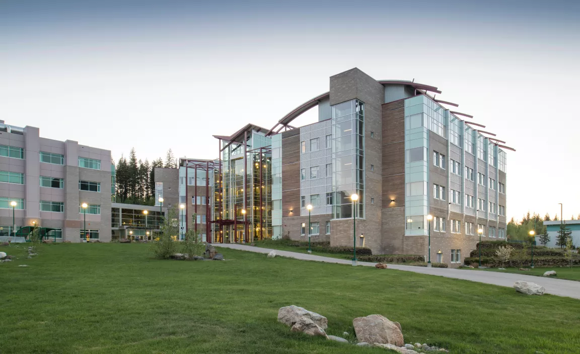 Teaching and Learning Building at the Prince George campus