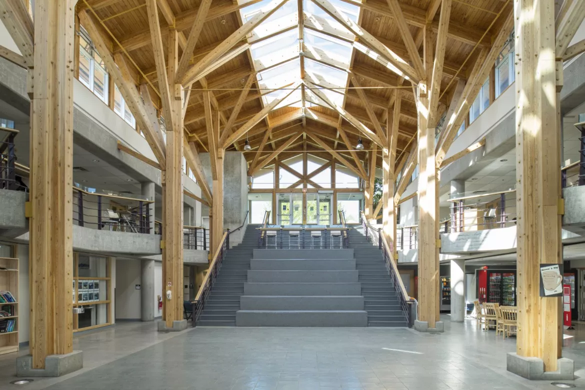 UNBC Canfor Winter Garden