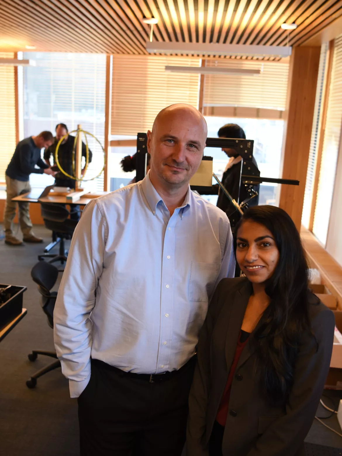 Fryderyk and Rathika of Spark Lab