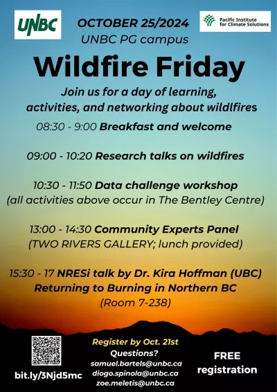 Wildfire Friday Agenda