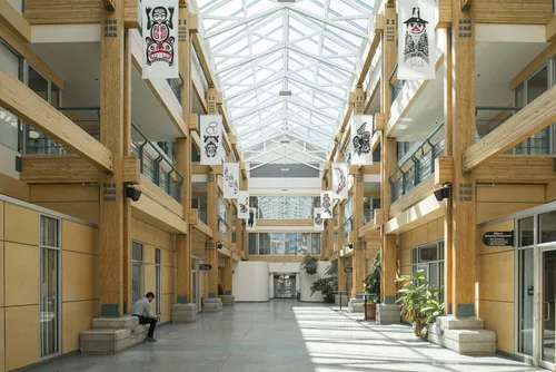 UNBC Charles J. McCaffery Hall Atrium